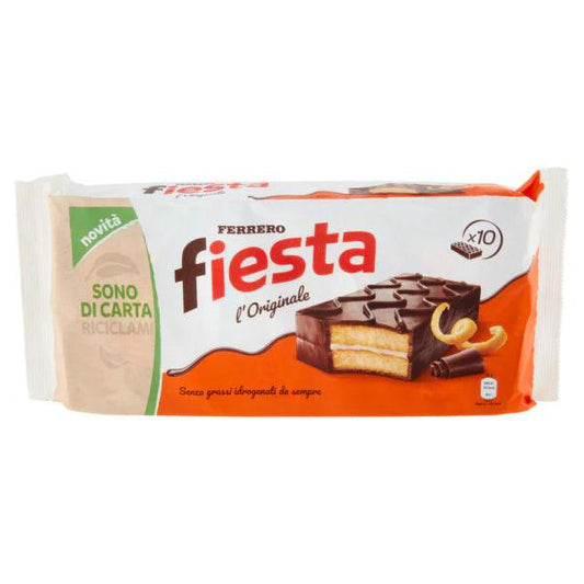 Fiesta Original, 10 piece pack, 36g per individual. - Buongiorno Caffe' & More