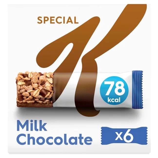 Kellogg’s Special K Milk Chocolate Cereal Bars 6x21.5 g - Buongiorno Caffe' & More