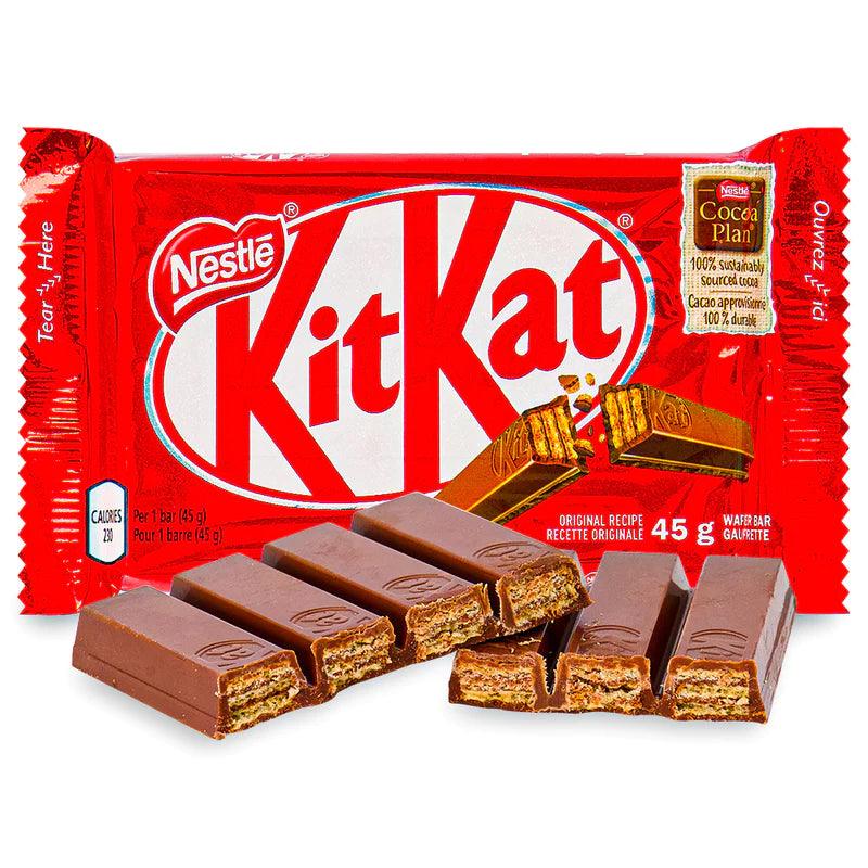 Kit Kat Milk Chocolate Bar, 41.5g - Buongiorno Caffe' & More