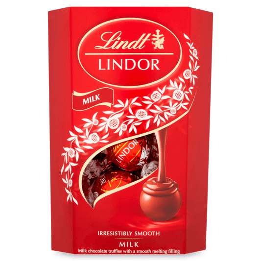 Lindt Lindor Balls Milk Chocolate, 200g - Buongiorno Caffe' & More
