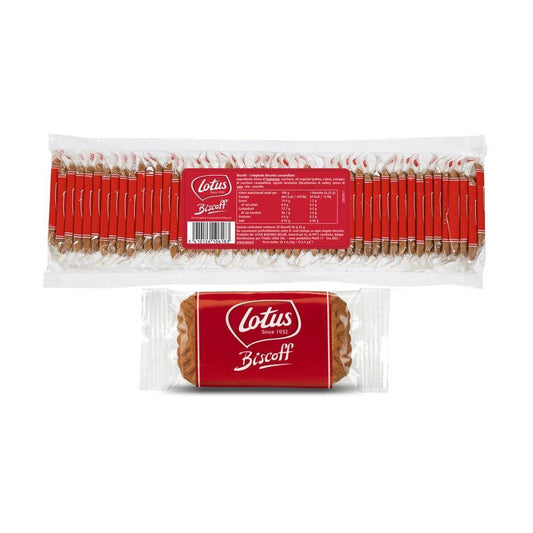 Lotus Biscoff, The Original Caramelised Biscuit, (6gx50) Packed individually. (Best Before 25-05-2025) - Caffe' Buongiorno Store