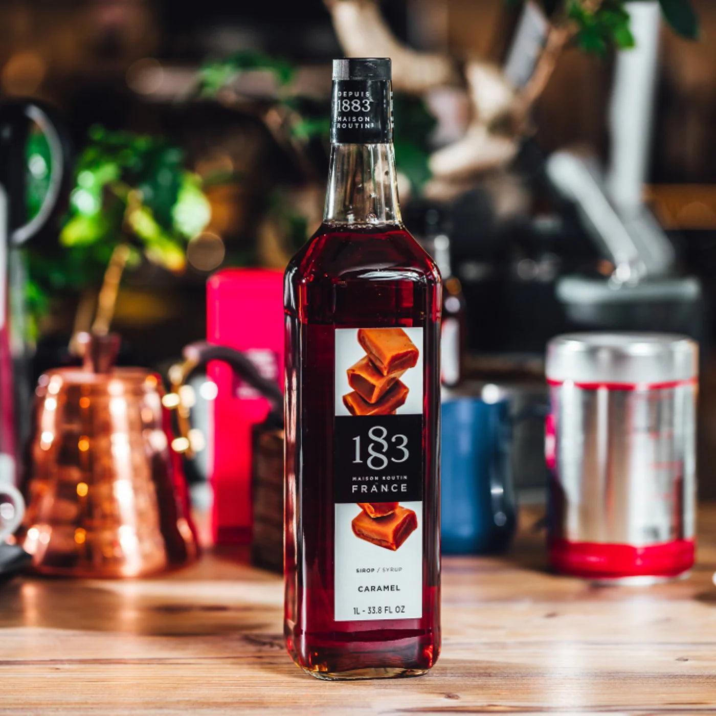 Maison Routin 1883 Caramel Syrup 1000 ml - Buongiorno Caffe' & More