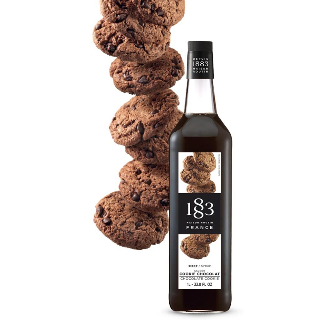 Maison Routin 1883 Chocolate Cookie Syrup 1000 ml - Buongiorno Caffe' & More