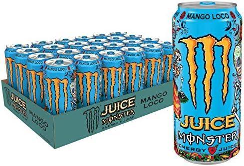 Monster Energy Drink Mango Loco Can, 500ml (Best Before 09-05-2025) - Caffe' Buongiorno Store