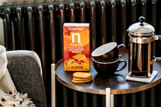 Nairns Salted Caramel Oat Biscuit Breaks, Gluten Free, 160g - Buongiorno Caffe' & More
