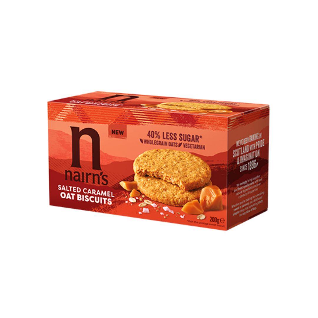 Nairns Salted Caramel Oat Biscuits, 200g - Buongiorno Caffe' & More