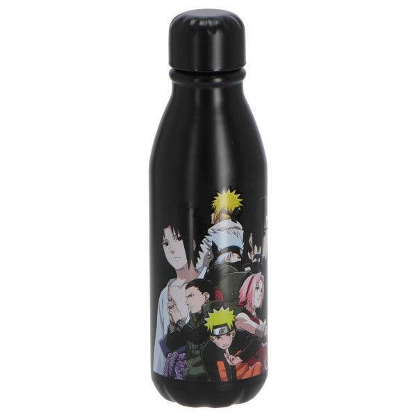 Naruto & Team Aluminium Drinking Water Bottle, 600ml (Best Before 29-12-2030) - Caffe' Buongiorno Store