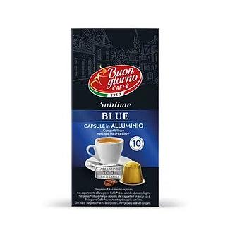 Nespresso Sublime Blu (10 Aluminum Capsules) - Buongiorno Caffe' & More
