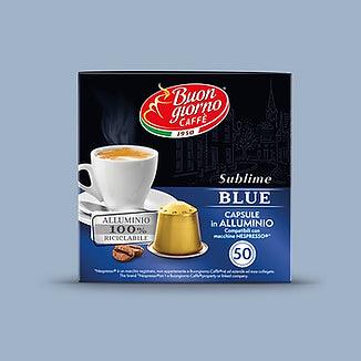 Nespresso Sublime Blu (50 Aluminum Capsules) - Buongiorno Caffe' & More