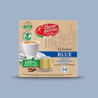 Nespresso Sublime Blu (50 Biodegradable Capsules) - Buongiorno Caffe' & More