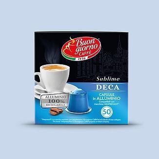 Nespresso Sublime Deca (50 Aluminum Capsules)