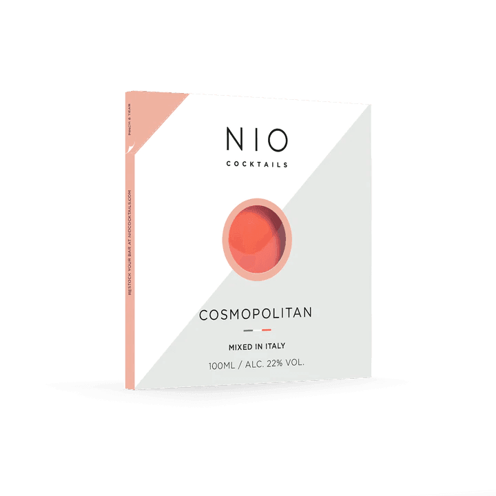 NIO Cosmopolitan, ready mixed cocktail, 100ml (Best Before 29-12-2030) - Caffe' Buongiorno Store