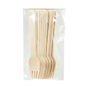 Pack of Wooden Compostable Forks, 10pcs (Best Before 29-12-2030) - Caffe' Buongiorno Store