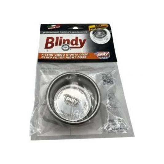 Puly Blindy Espresso Machine Blanking Disc (for 58 mm portafilter) - Buongiorno Caffe' & More
