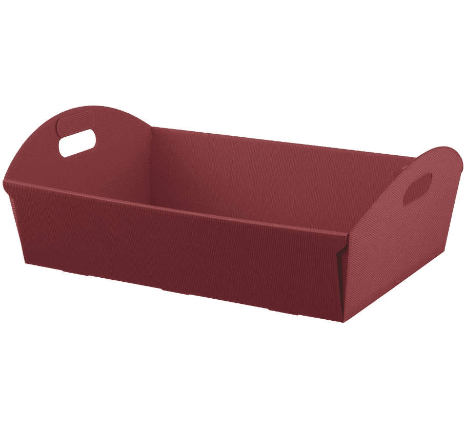 Red Hamper Empty Cardboard Boxes