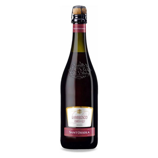 Sant'Orsola - Lambrusco Dell'Emilia Rosso - Emilia Romagna - Italy (Best Before 29-12-2030) - Caffe' Buongiorno Store