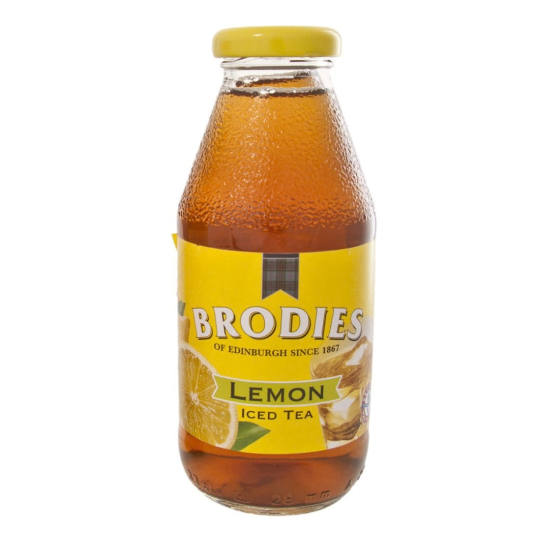BRODIES Ice Tea Lemon Glass bottle 330ml- BCRS Incl
