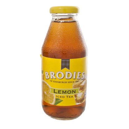 BRODIES Ice Tea Lemon Glass bottle 330ml- BCRS Incl
