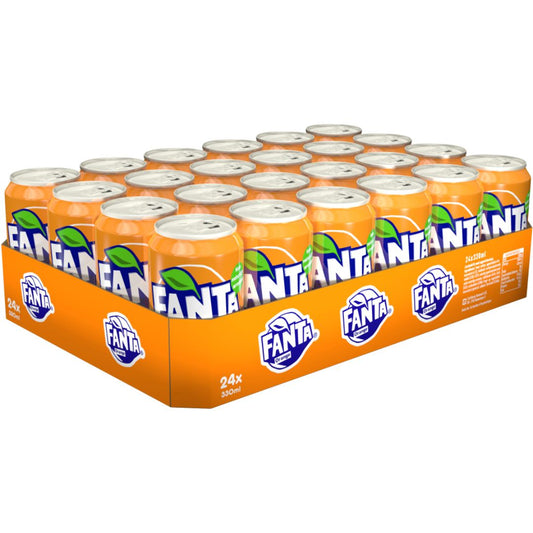 Fanta 24 Cans 0.33L (1 Pack)
