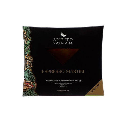 Spirito Espresso Martini, ready mixed cocktail, 100ml - Buongiorno Caffe' & More