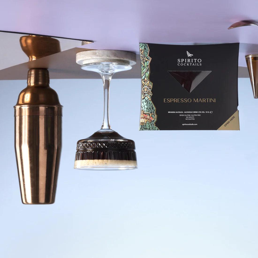 Spirito Espresso Martini, ready mixed cocktail, 100ml - Buongiorno Caffe' & More