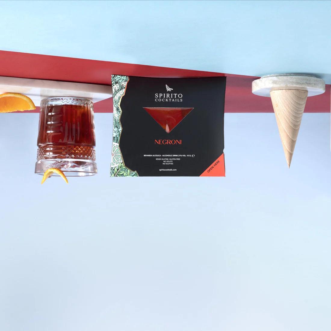 Spirito Negroni, ready mixed cocktail, 100ml - Buongiorno Caffe' & More