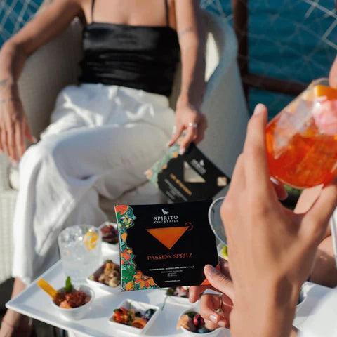 Spirito Passion Spritz, ready mixed cocktail, 100ml (Best Before 29-12-2030) - Caffe' Buongiorno Store