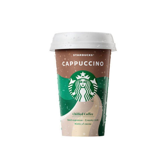Starbucks Chilled Cup Iced Cappuccino, 220ml - Buongiorno Caffe' & More