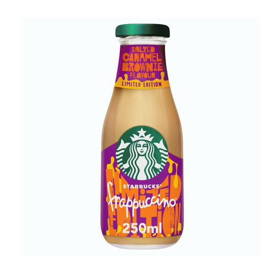 Starbucks Frappuccino Salted Caramel Glass Bottle, 250ml - Buongiorno Caffe' & More