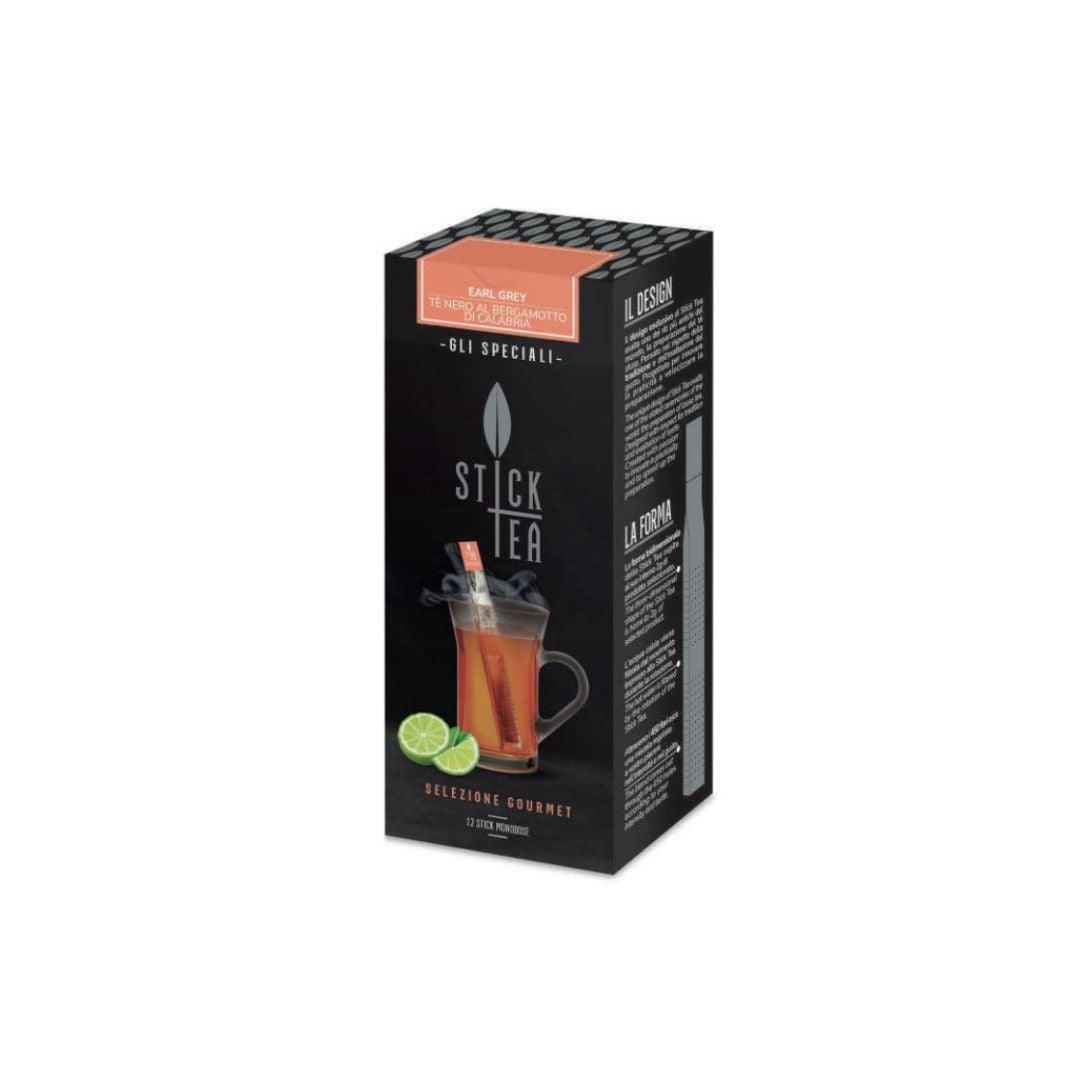 Stick Tea, Earl Grey Bergamotto, 12 Sticks - Buongiorno Caffe' & More