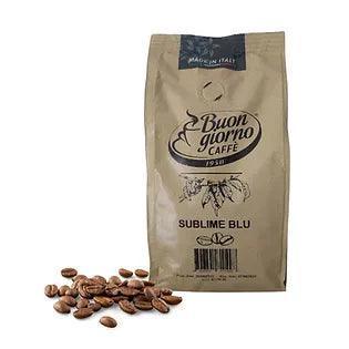 Sublime Blu Roasted Beans, 250g (Best Before 21-06-2025) - Caffe' Buongiorno Store
