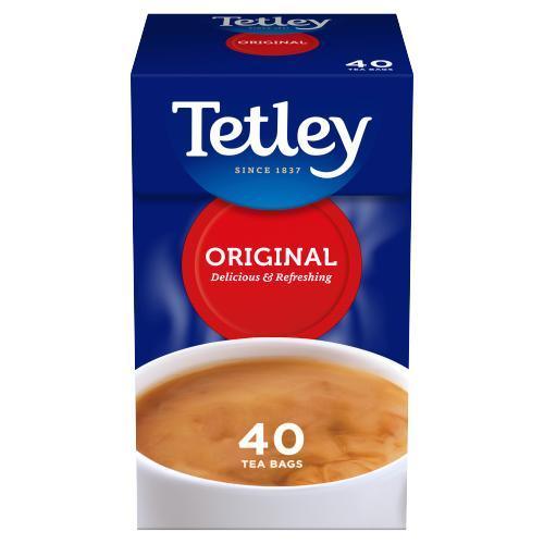 Tetley Original Tea, 125g, 40pcs - Caffe' Buongiorno Store