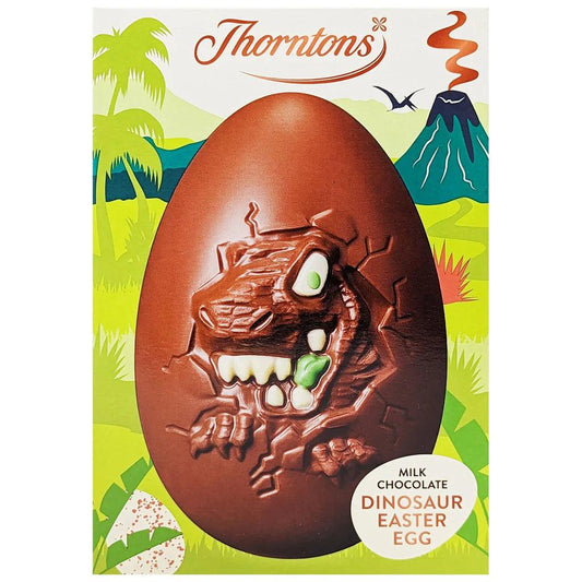 Thorntons Milk Chocolate Dinosaur Easter Egg, 151g - Buongiorno Caffe' & More