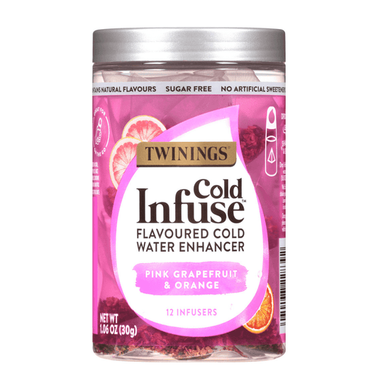 Twinings Cold Infuse Pink Grapefruit & Orange, 30g - Buongiorno Caffe' & More